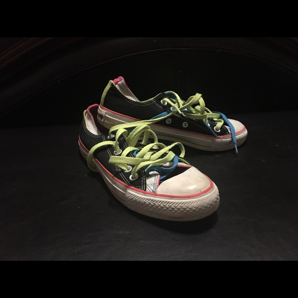 Women converse